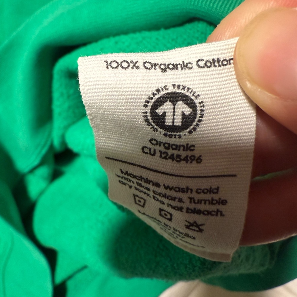 MATE the Label x Lisa Says Gah Green Oversized Crewneck Sweatshirt - Picture 7 of 7